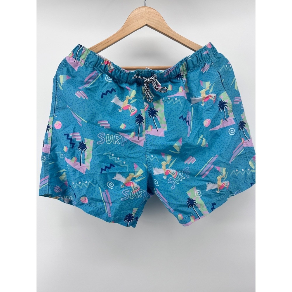 Boardies Swim Trunks Yoko Honda "SURF" Retro Print Board Shorts
